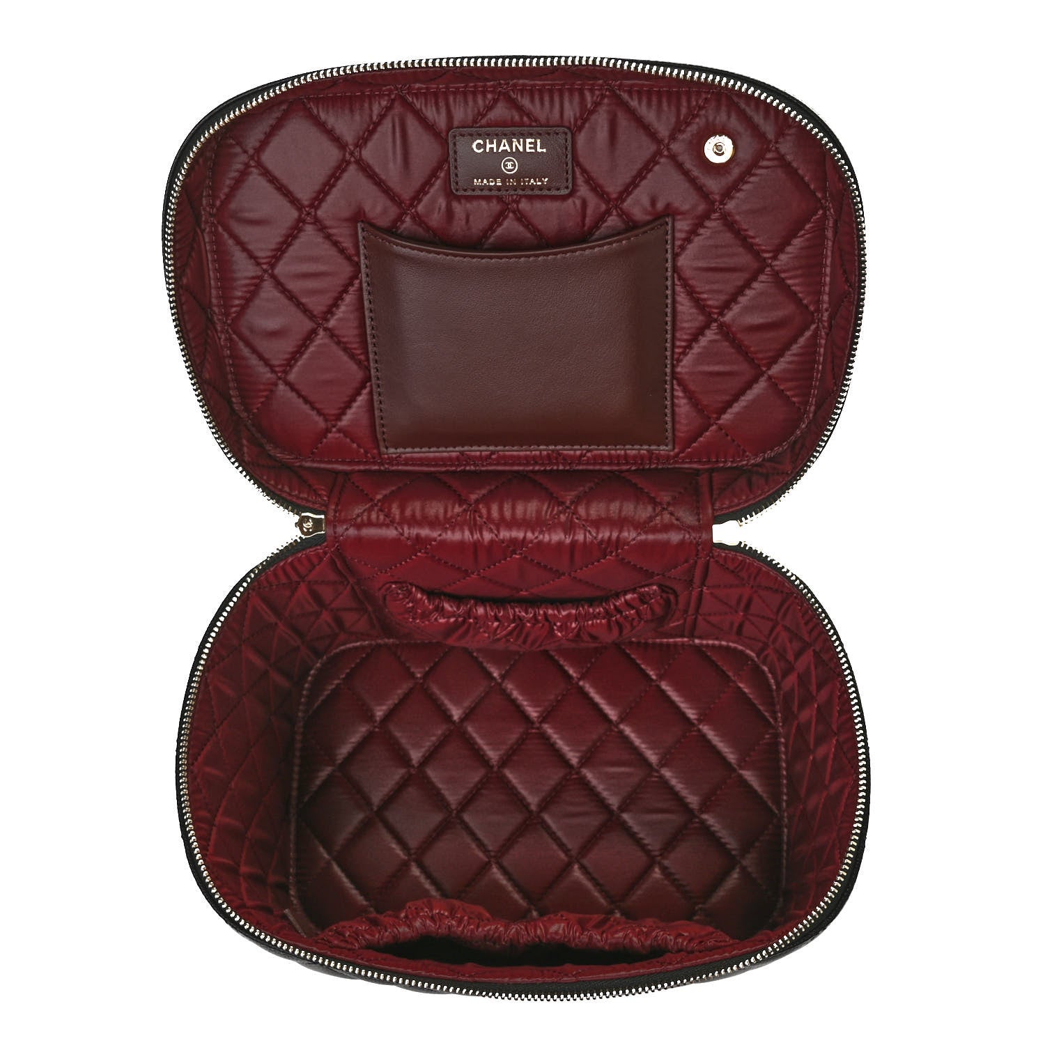 Chanel Caviar Quilted Large Vanity Pouch Black 10 of 18