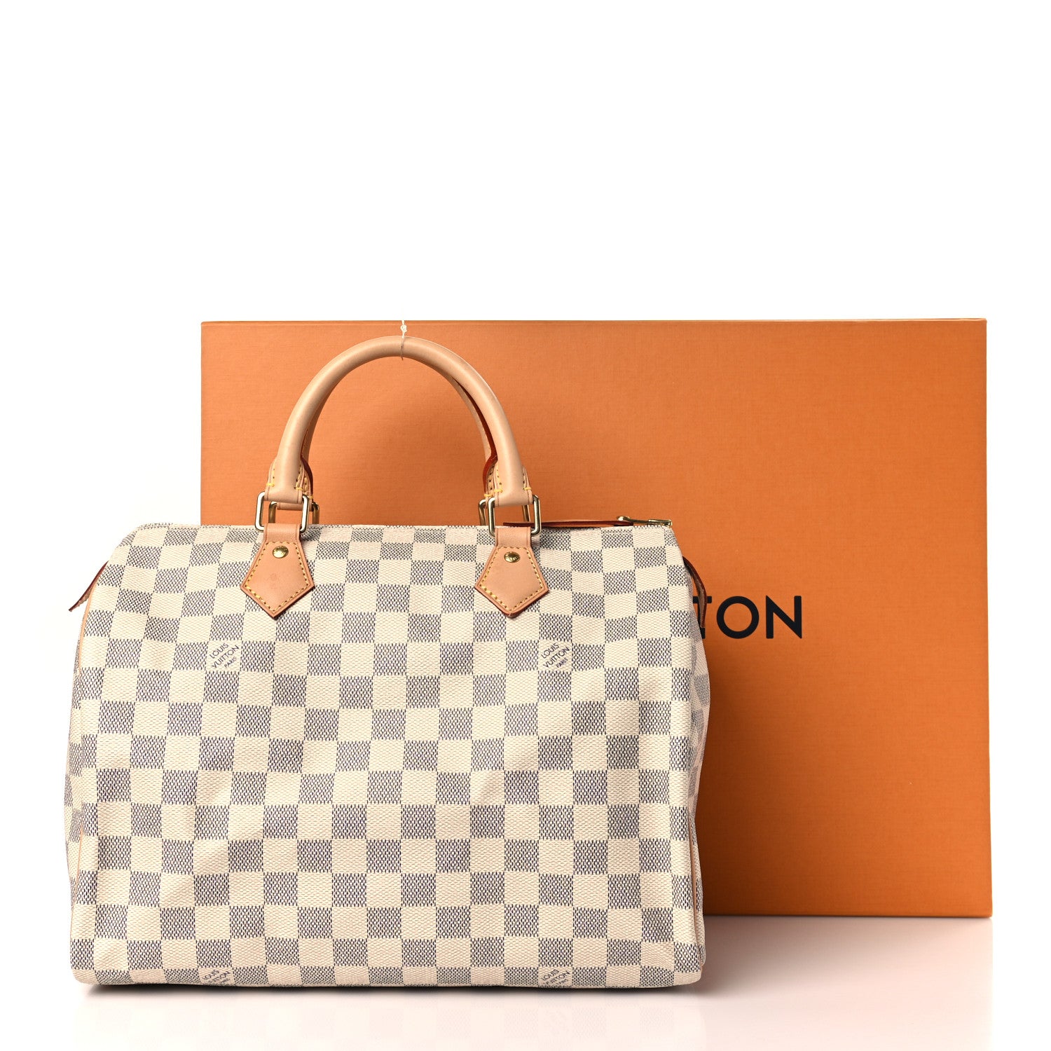 Louis Vuitton Damier Azur Speedy 30 9 of 9