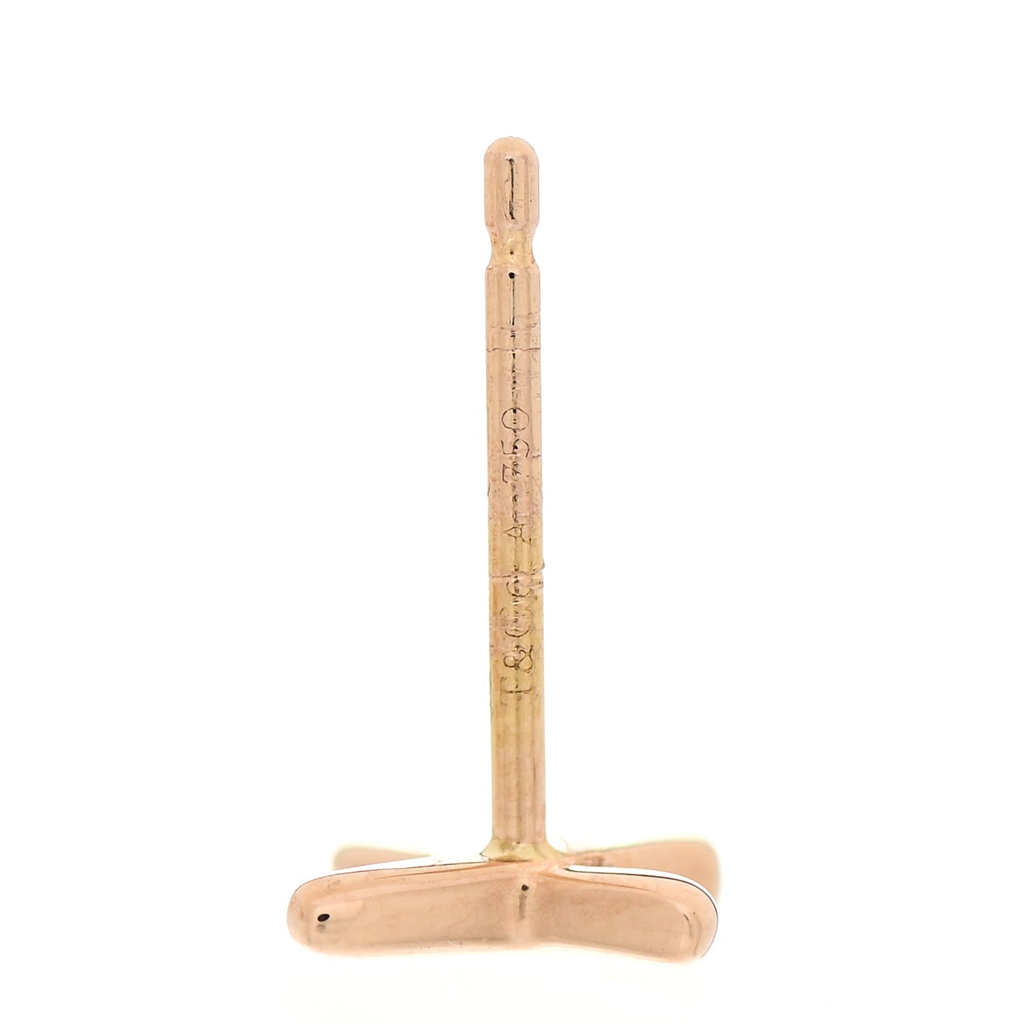 18K Rose Gold Mini Paloma's Graffiti X Earrings