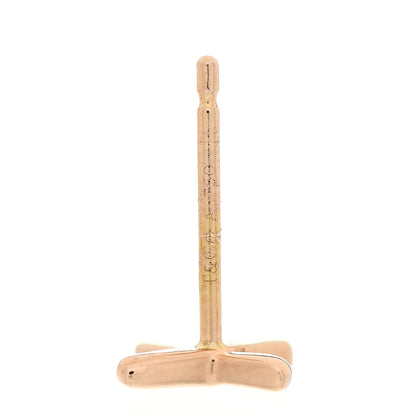 Tiffany 18K Rose Gold Mini Paloma's Graffiti X Earrings 4 of 5