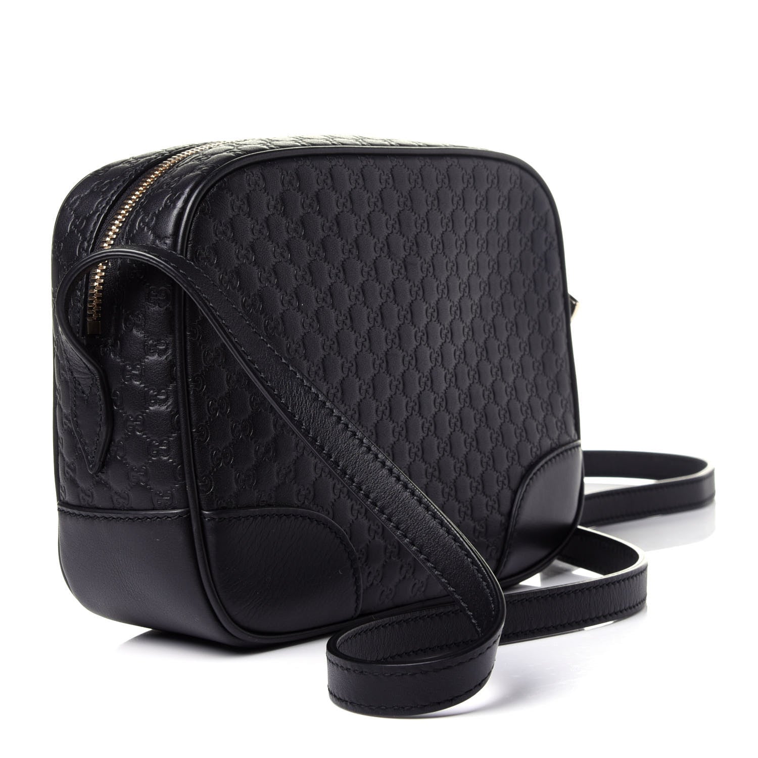 Gucci Microguccissima Mini Bree Messenger Bag Black 3 of 10
