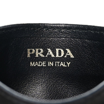 Prada Lizard Card Case Black 7 of 7