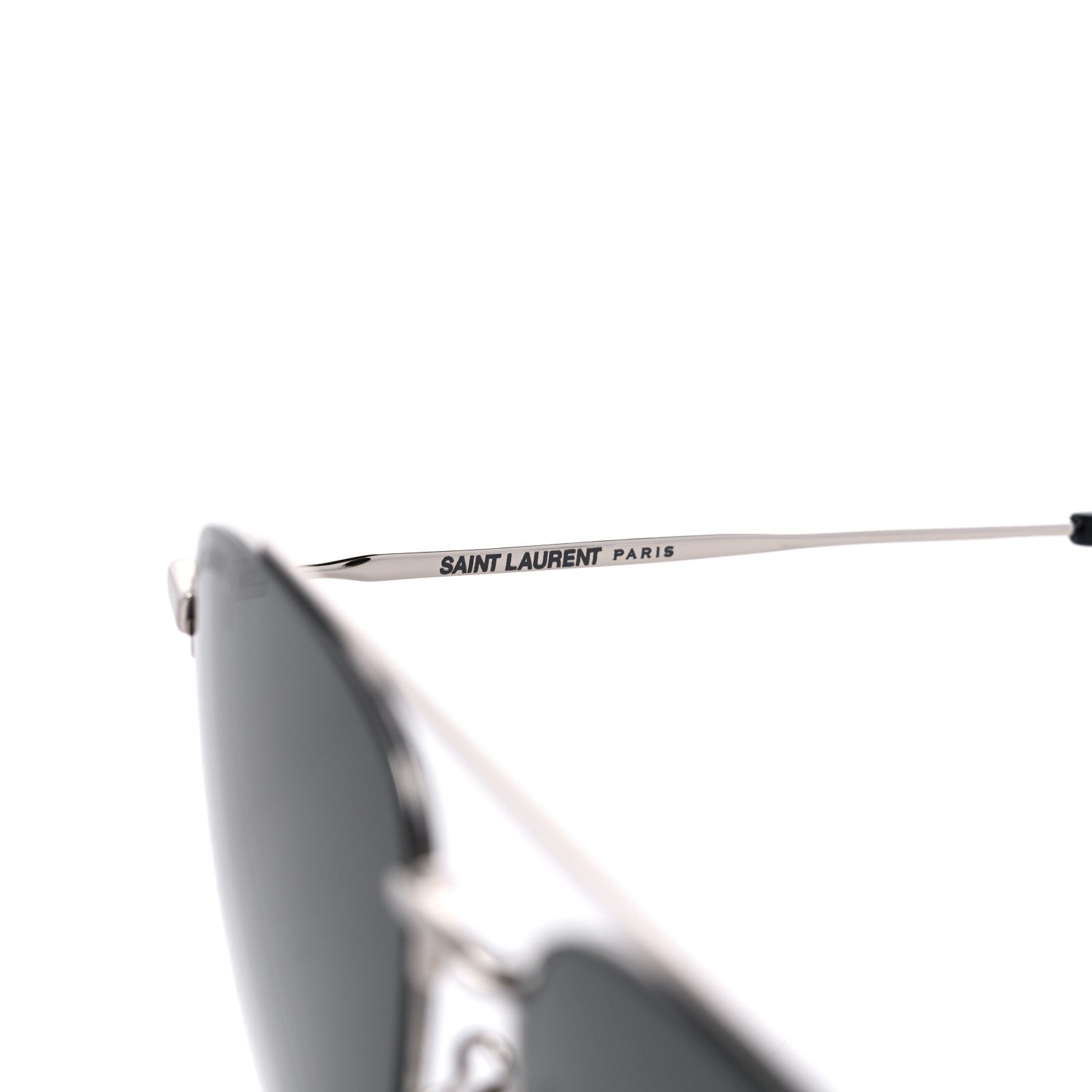 Saint Laurent Aviator Classic 11 Sunglasses Silver 6 of 6