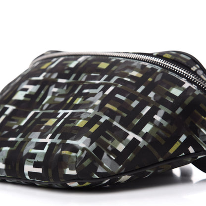 Fendi Nylon CamouFF Belt Bag Black Multicolor 7 of 10
