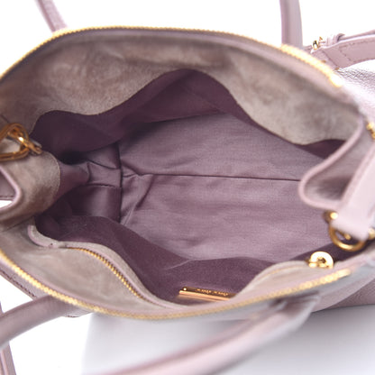 Miu Miu Goatskin Madras Top Handle Tote Mughetto 5 of 13