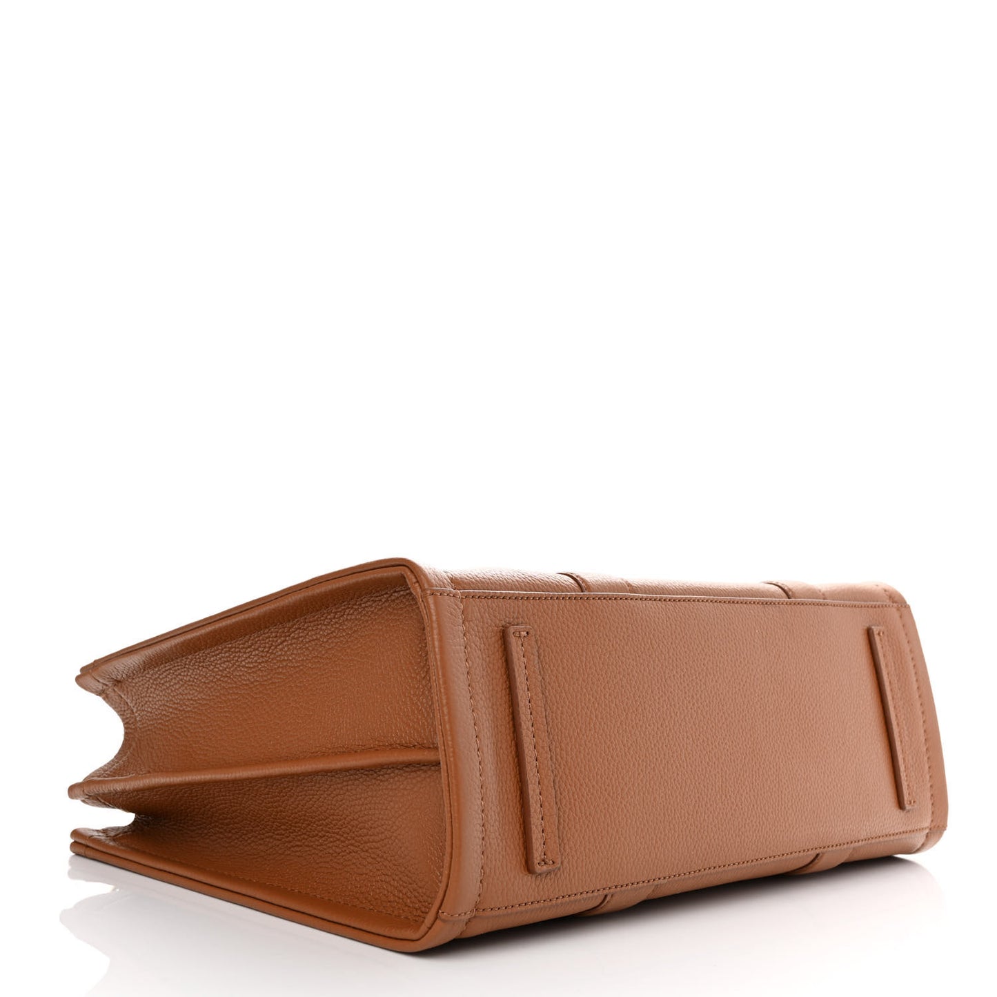 Grained Calfskin Large The Leather Work Tote Bag Argan Oil