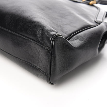 Gucci Calfskin Large Re(Belle) Top Handle Bag Black 8 of 9