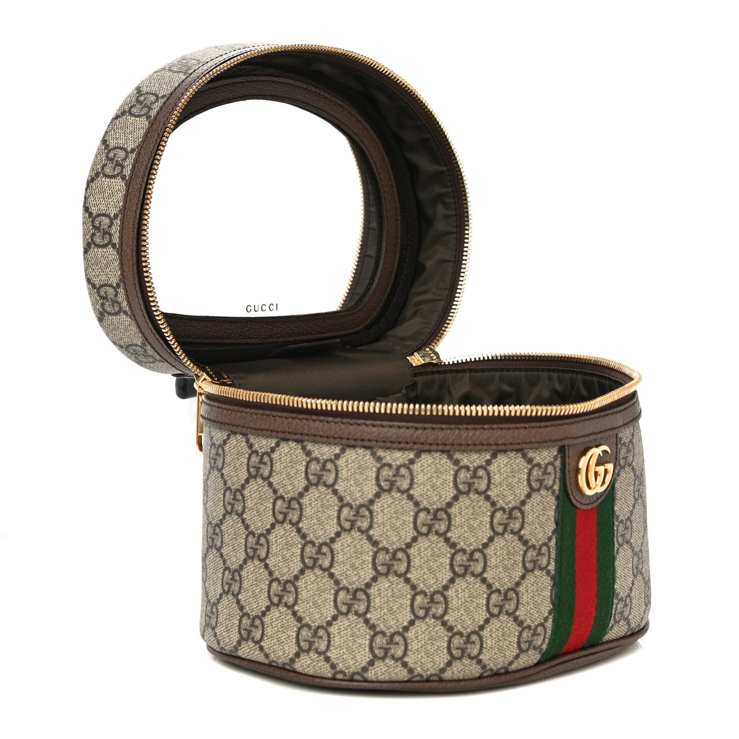 GG Supreme Monogram Ophidia Vanity Cosmetic Case