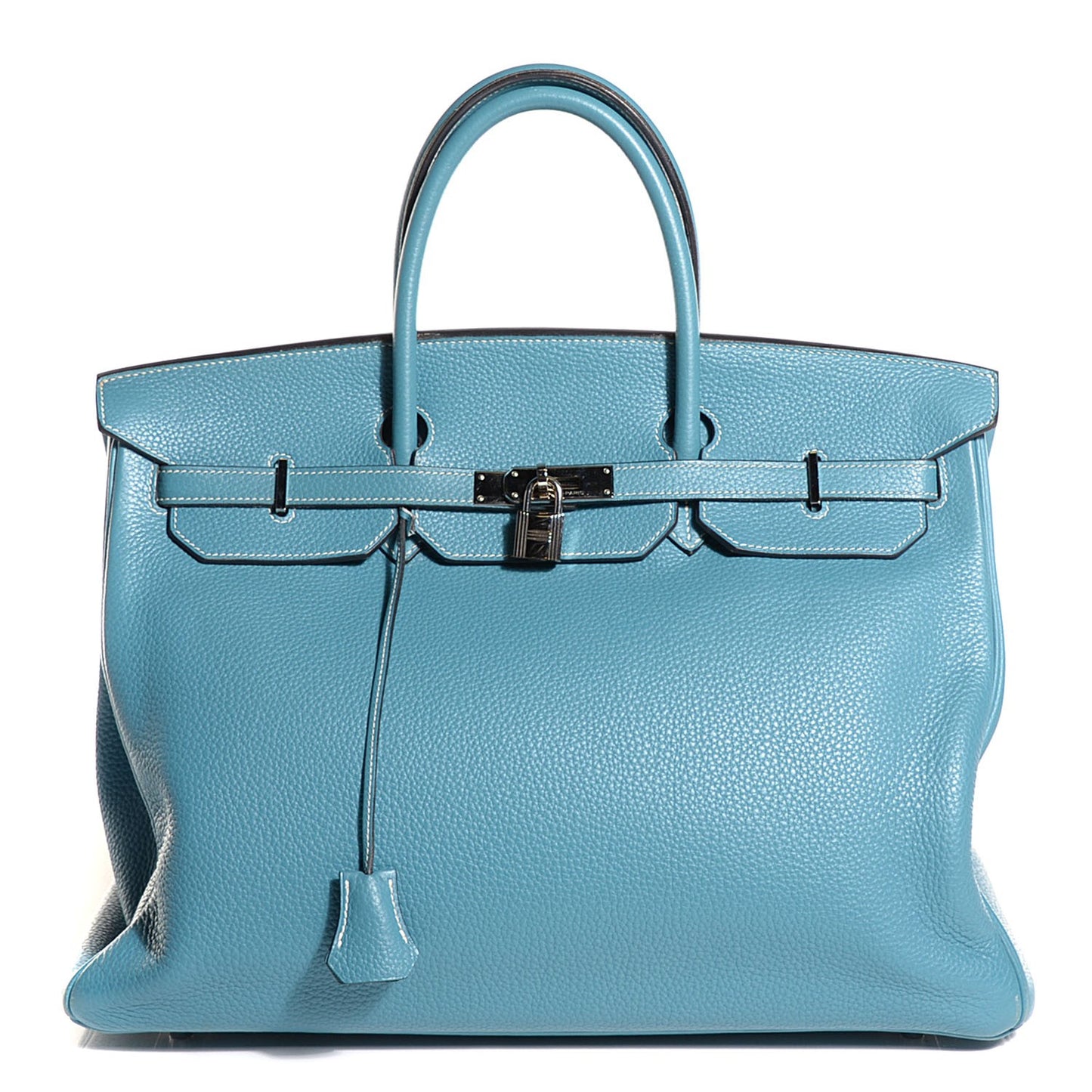 Togo Birkin 40 Blue Jean