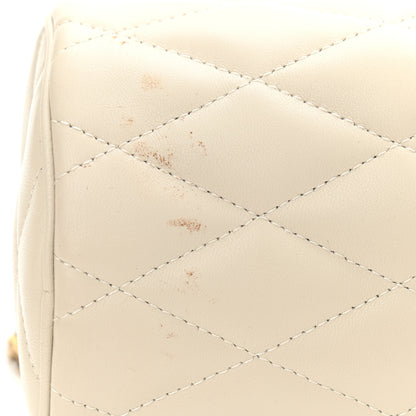 Saint Laurent Lambskin Monogram Small Sade Tube Bag Blanc Vintage 11 of 11