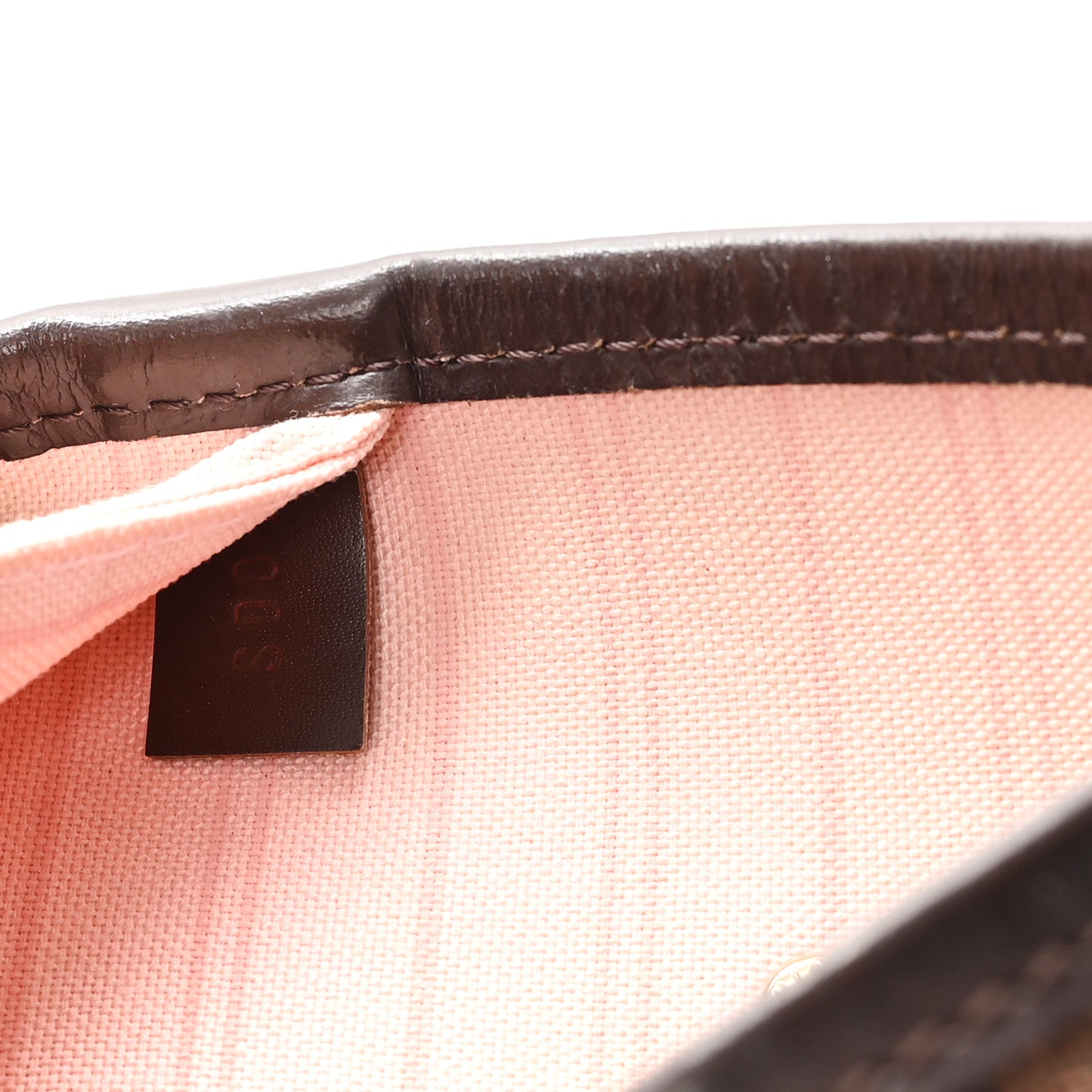 Louis Vuitton Damier Ebene Neo Neverfull MM Rose Ballerine 9 of 14