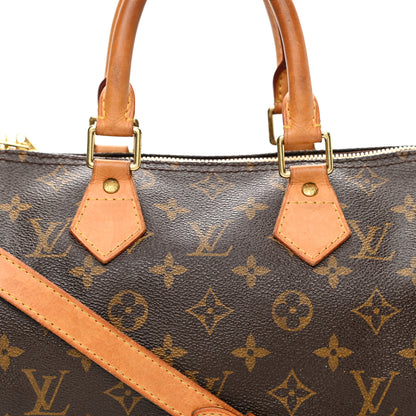 Louis Vuitton Monogram Speedy Bandouliere 25 8 of 17