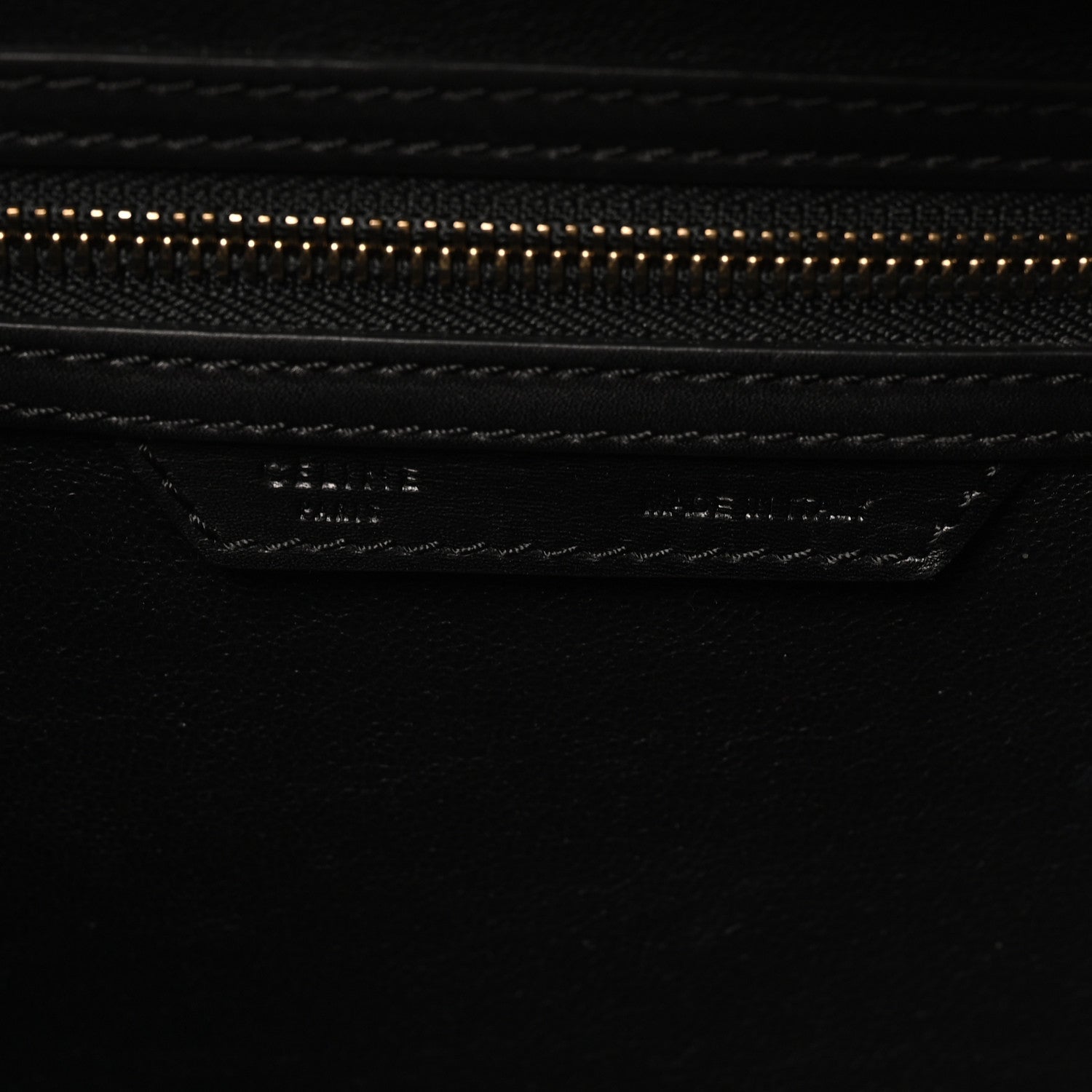 Celine Elephant Calfskin Suede Mini Tri-Color Luggage Sand 6 of 9