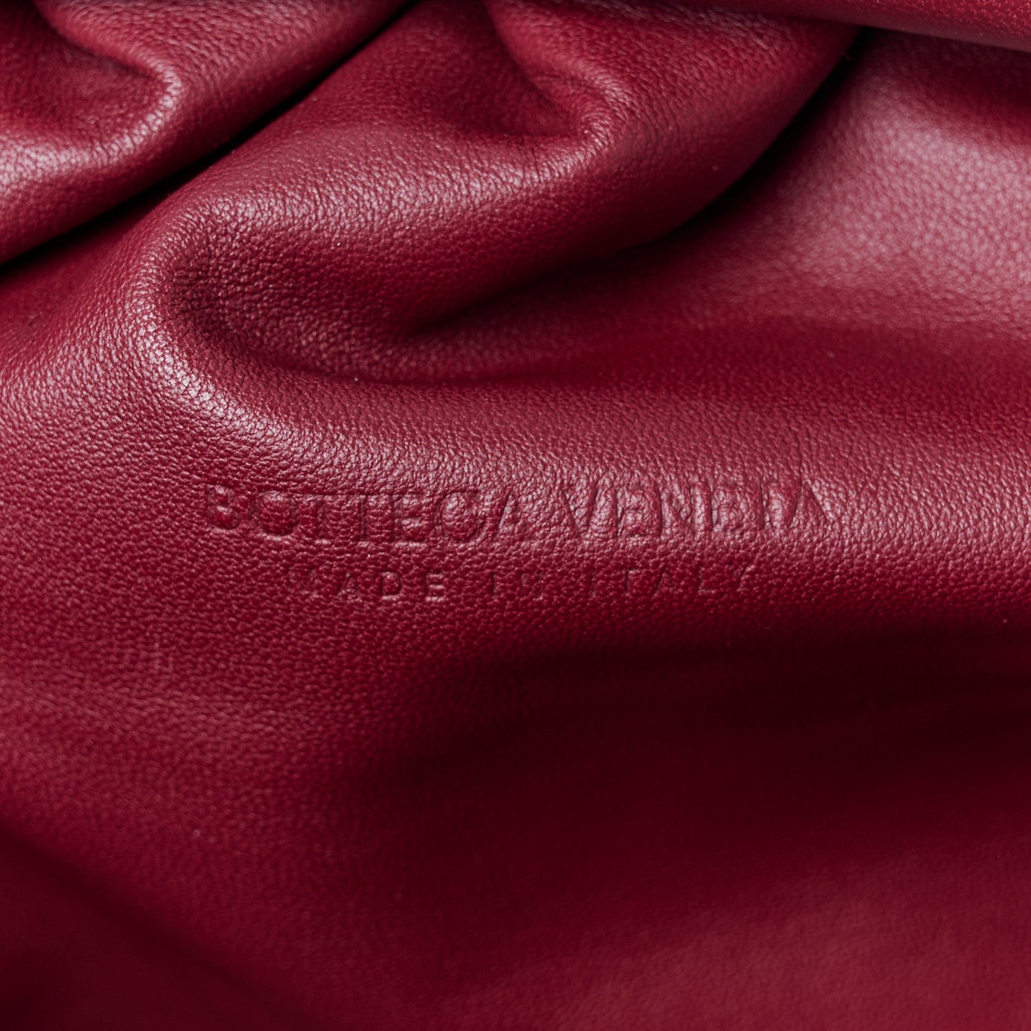 Bottega Veneta Nappa Maxi Intrecciato The Pouch Oversized Clutch Bordeaux 6 of 10