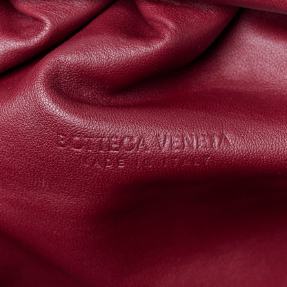 Bottega Veneta Nappa Maxi Intrecciato The Pouch Oversized Clutch Bordeaux 6 of 10