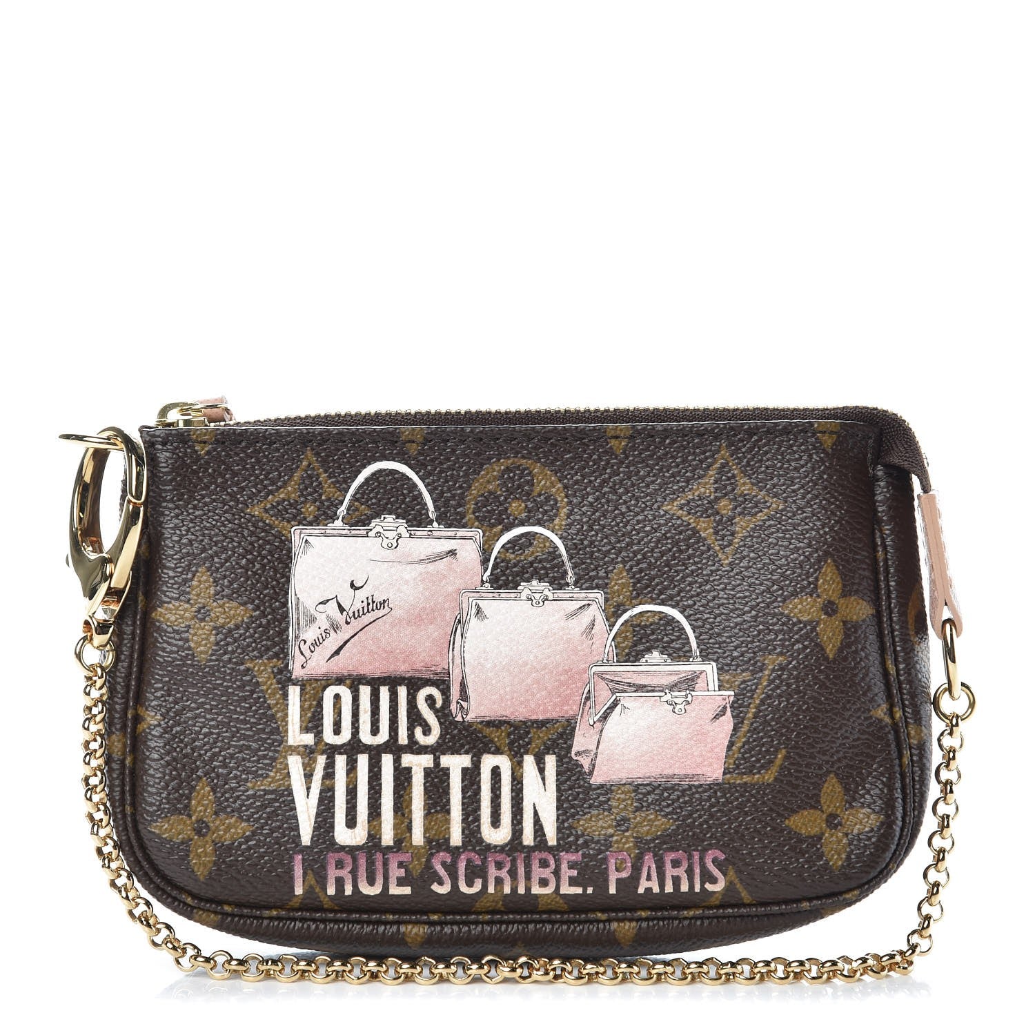 Louis Vuitton Monogram Affiche Mini Pochette Accessories 1 of 7
