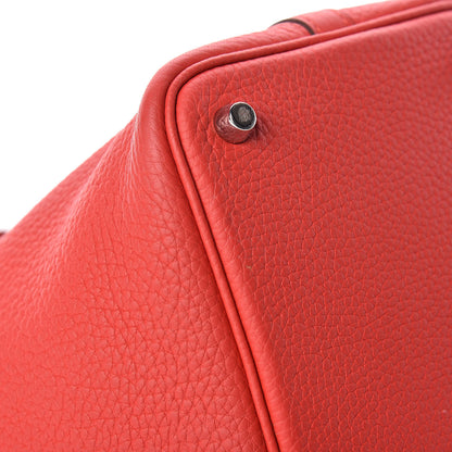 Hermes Taurillon Clemence Picotin Lock 18 PM Rouge Tomate 11 of 12