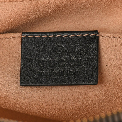 Gucci Calfskin Matelasse Small GG Marmont Chain Shoulder Bag Black 6 of 8