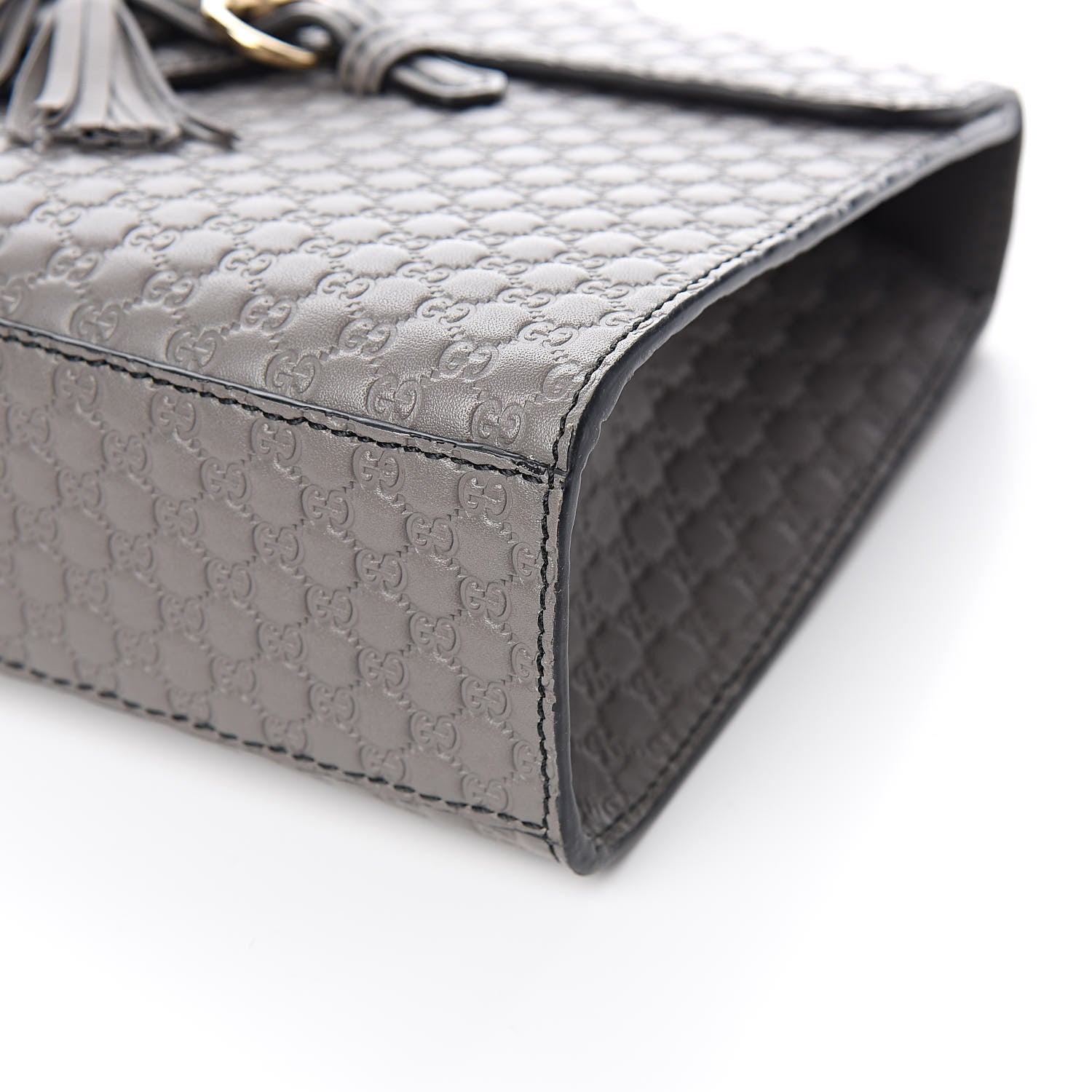 Gucci Soft Microguccissima Medium Emily Chain Shoulder Bag Loess 9 of 10