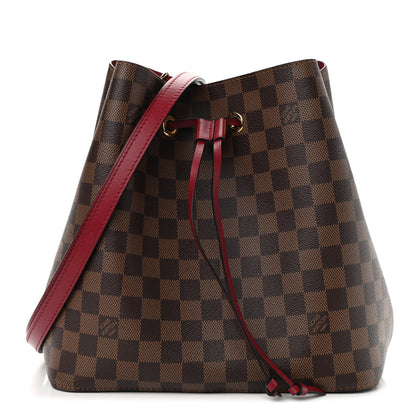 Louis Vuitton Damier Ebene Neonoe MM Cherry Berry 1 of 8