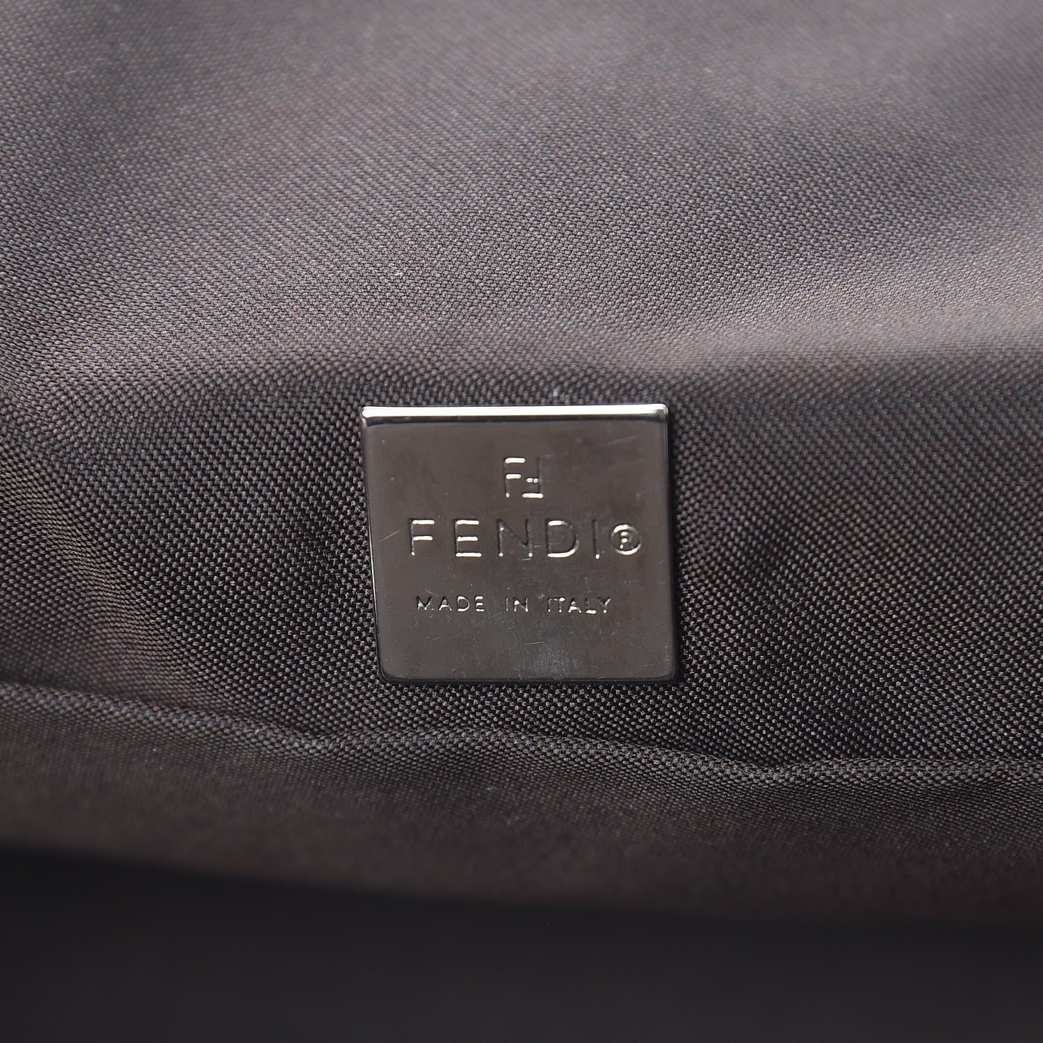 Fendi Zucchino Small Shoulder Bag Tobacco 8 of 11