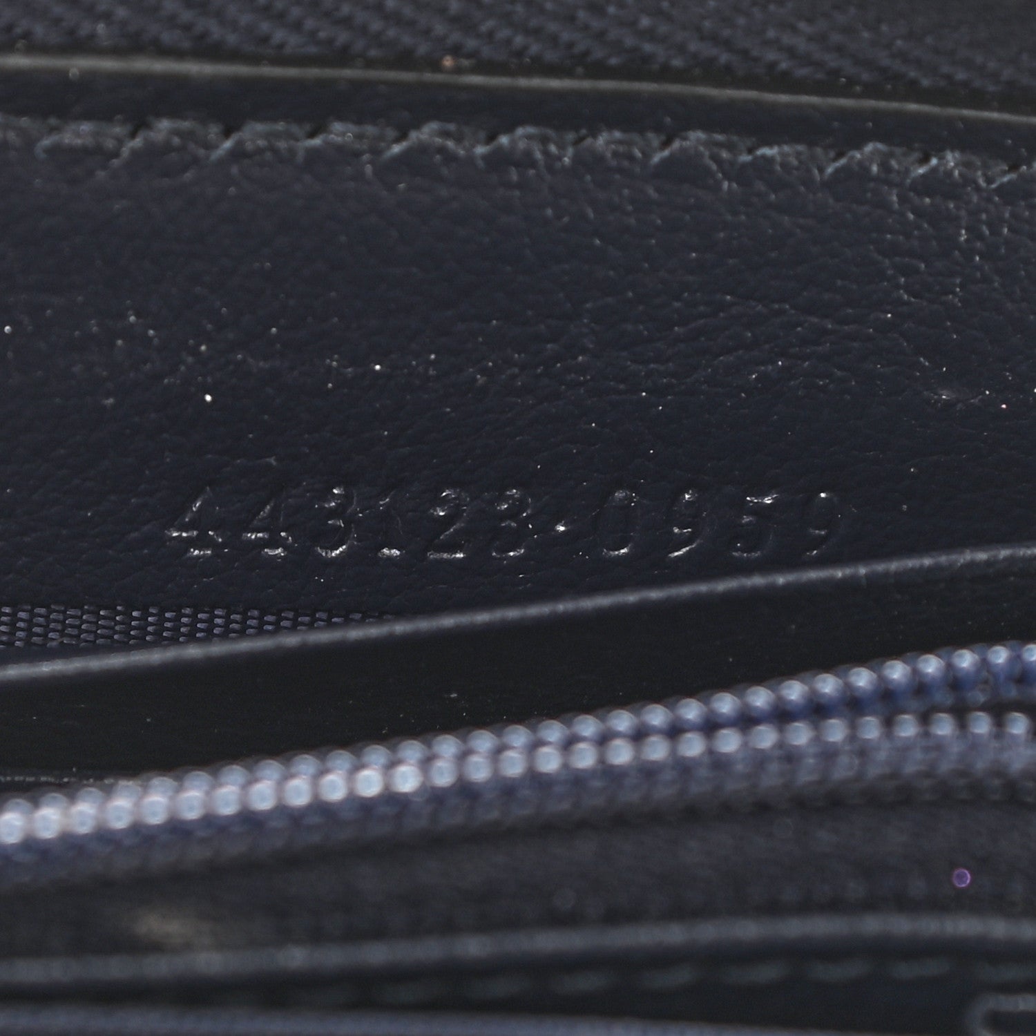Gucci Monogram Multicolor Matelasse Diagonal GG Marmont Zip Around Wallet Pink Blue 7 of 7