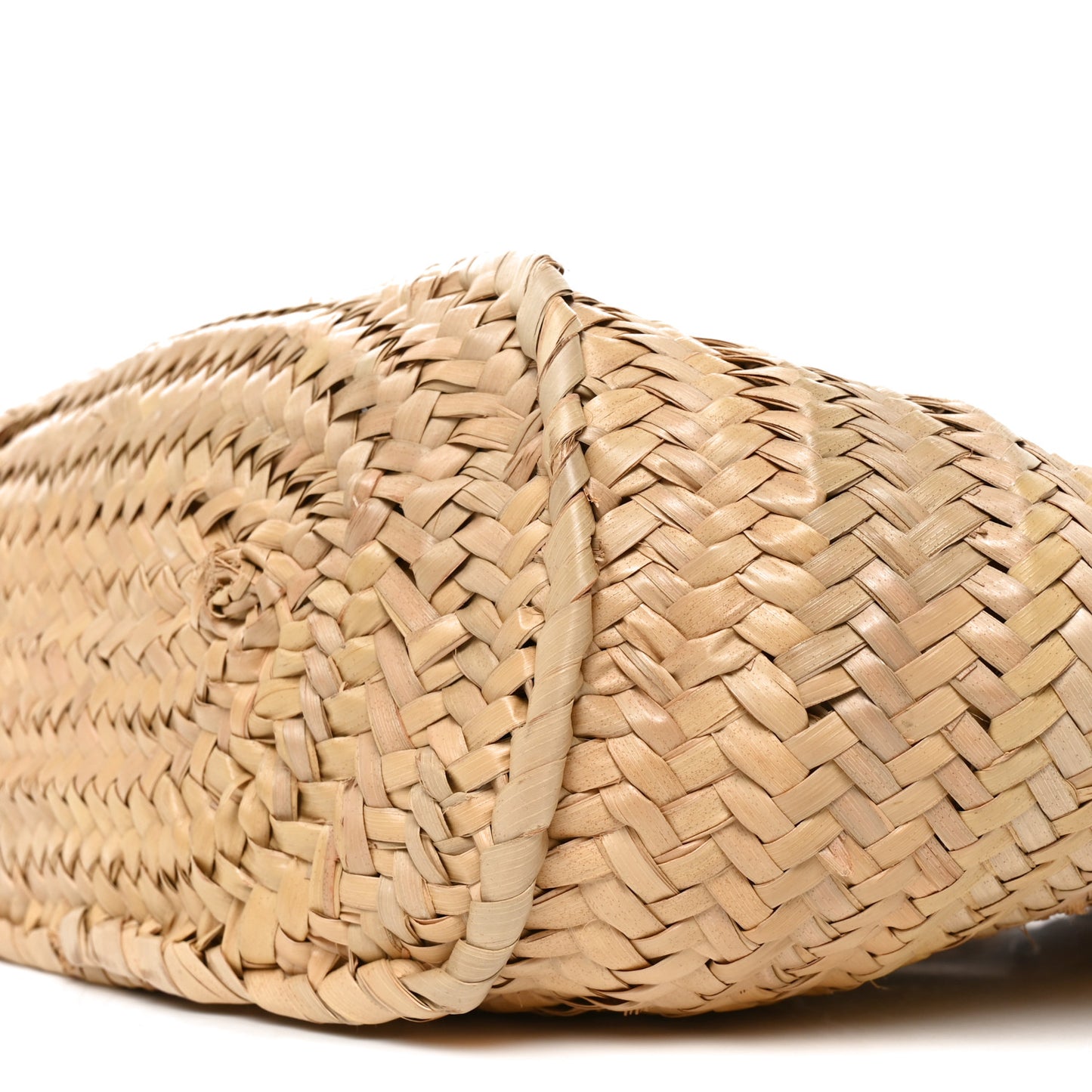 Raffia Large Basket Tote Bag Natural Tan