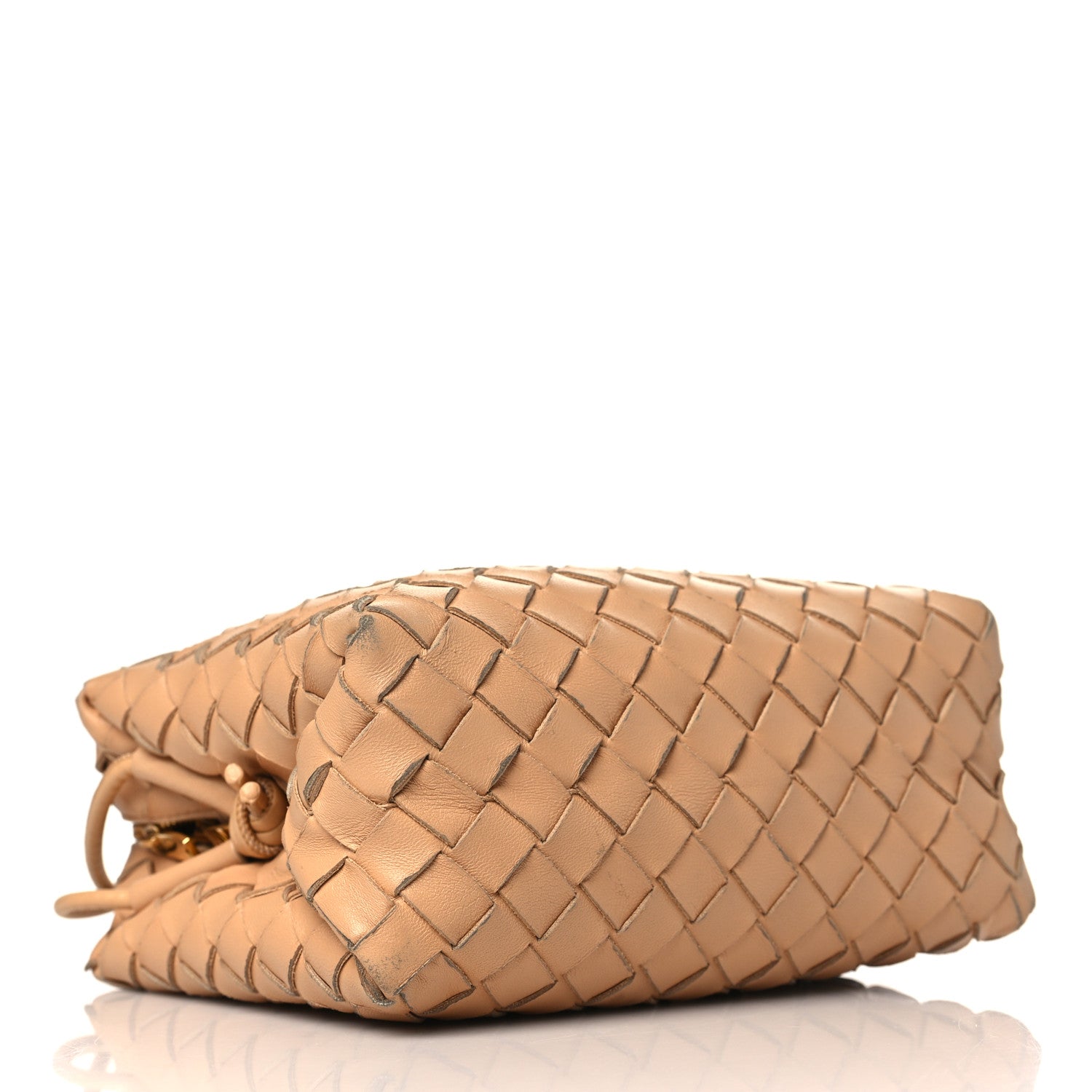 Bottega Veneta Nappa Intrecciato Small Loop Camera Bag Almond 4 of 12
