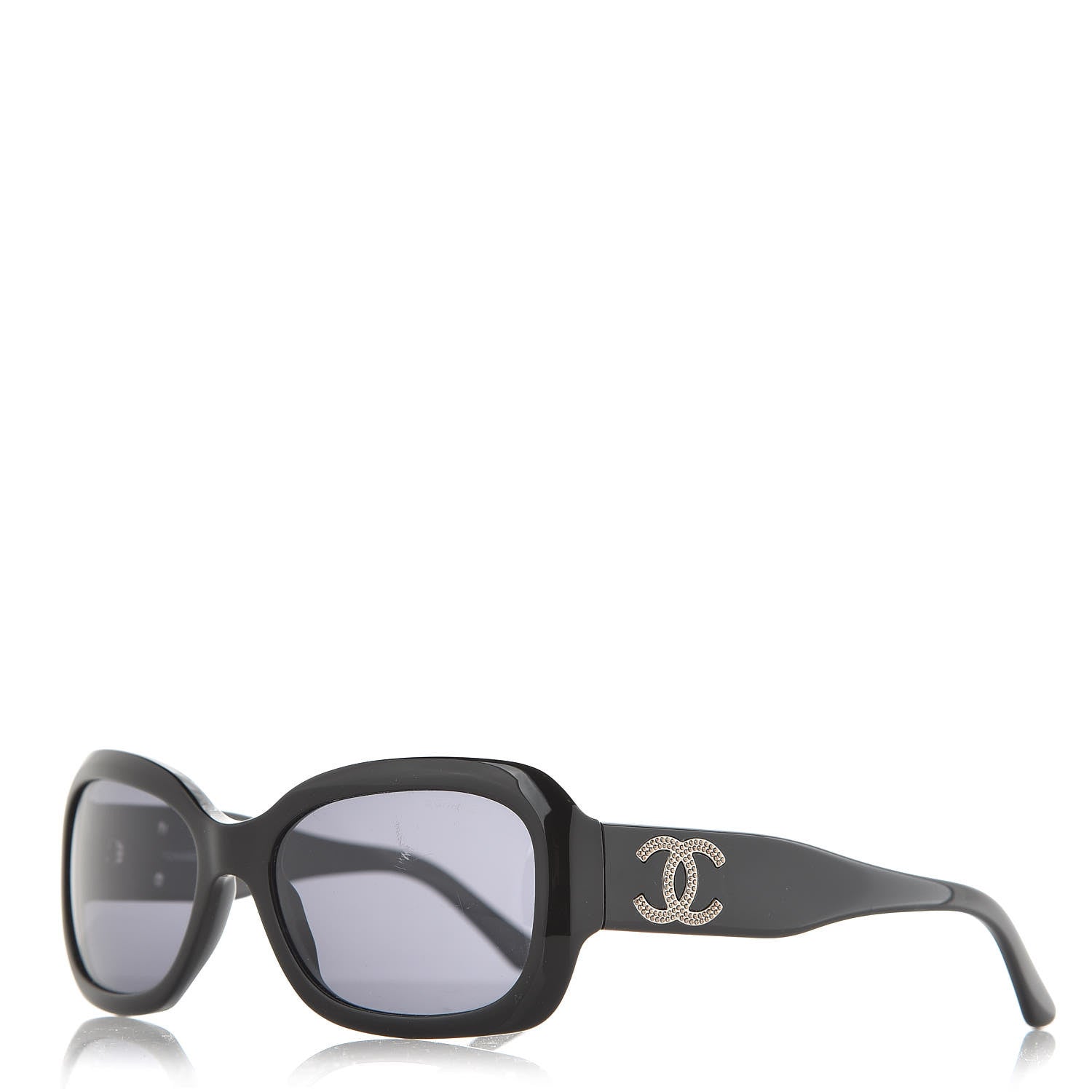 Chanel CC Sunglasses 5102 Black 1 of 8