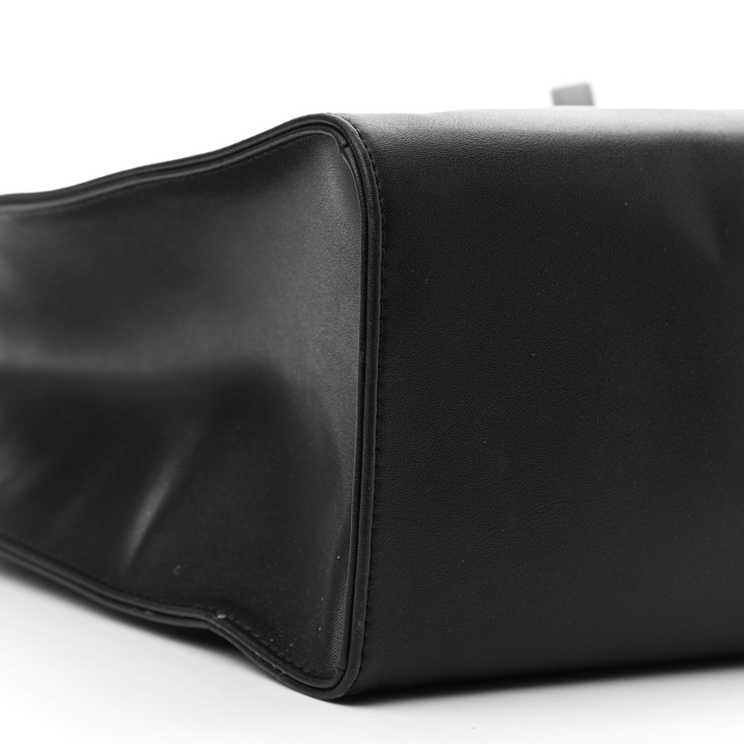 Telfar Vegan Leather Medium Shopping Bag Black 8 of 9