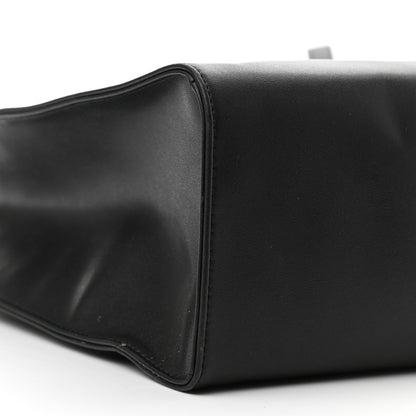Telfar Vegan Leather Medium Shopping Bag Black 8 of 9