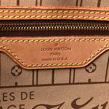 Louis Vuitton Monogram Neverfull MM 6 of 8