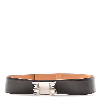 Hermes Box Collier De Chien CDC Belt 70 28 Chocolate 2 of 4