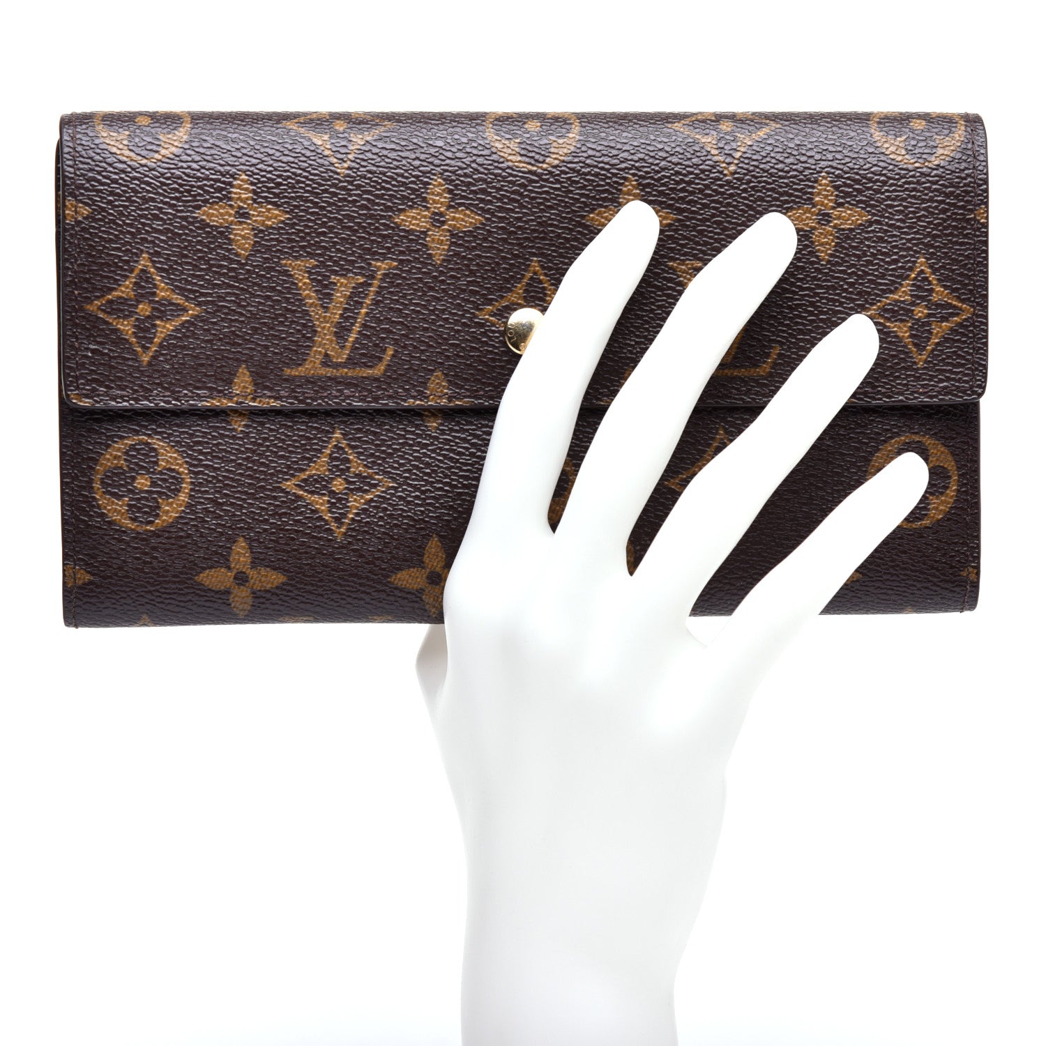 Louis Vuitton Monogram Sarah Wallet 2 of 7