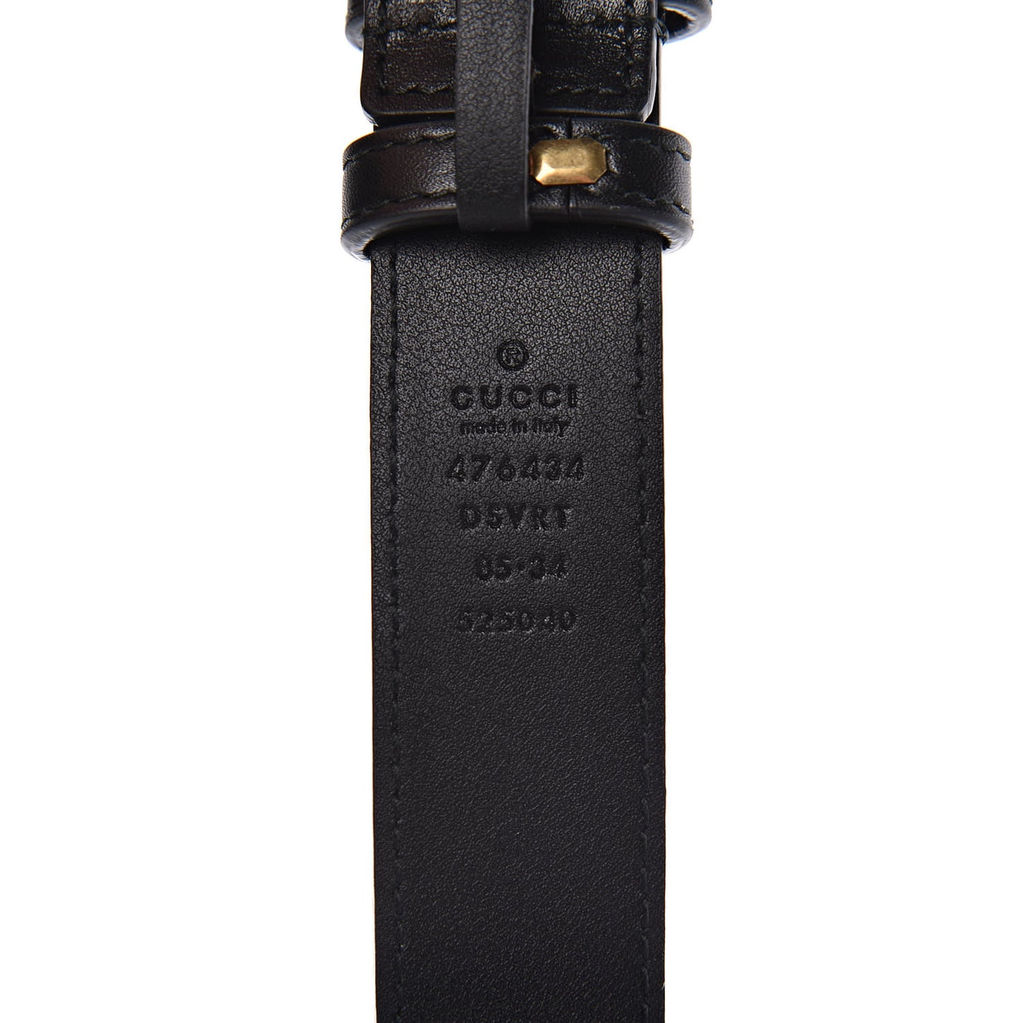 Calfskin Matelasse GG Marmont Belt Bag 85 34 Black