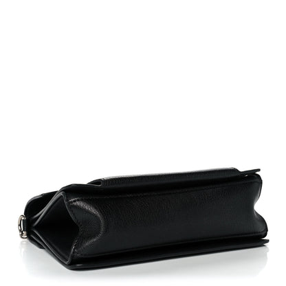 Givenchy Sugar Goatskin Small GV3 Shoulder Bag Black 4 of 10