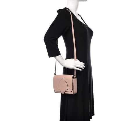 Burberry Goatskin Hampshire Crossbody Pale Ash Rose 2 of 12