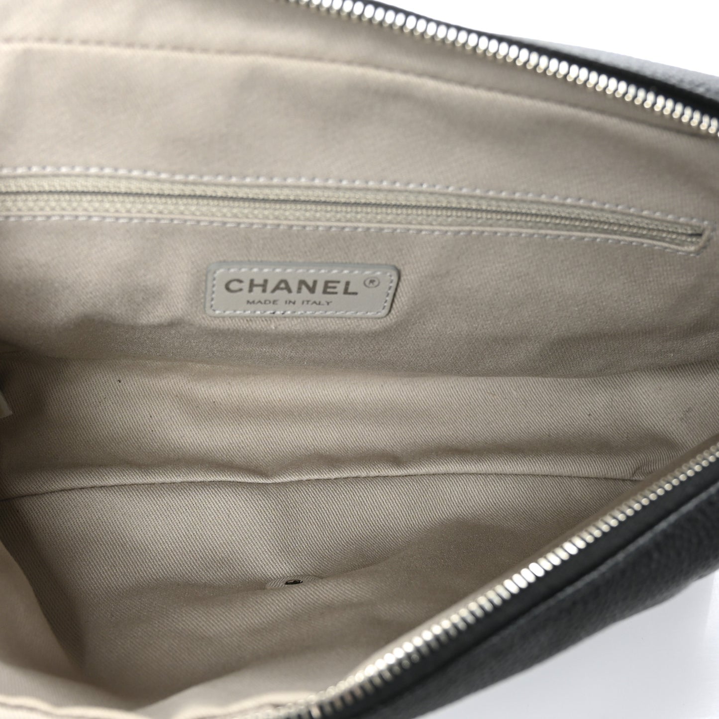Caviar Quilted Jumbo Easy Flap Black