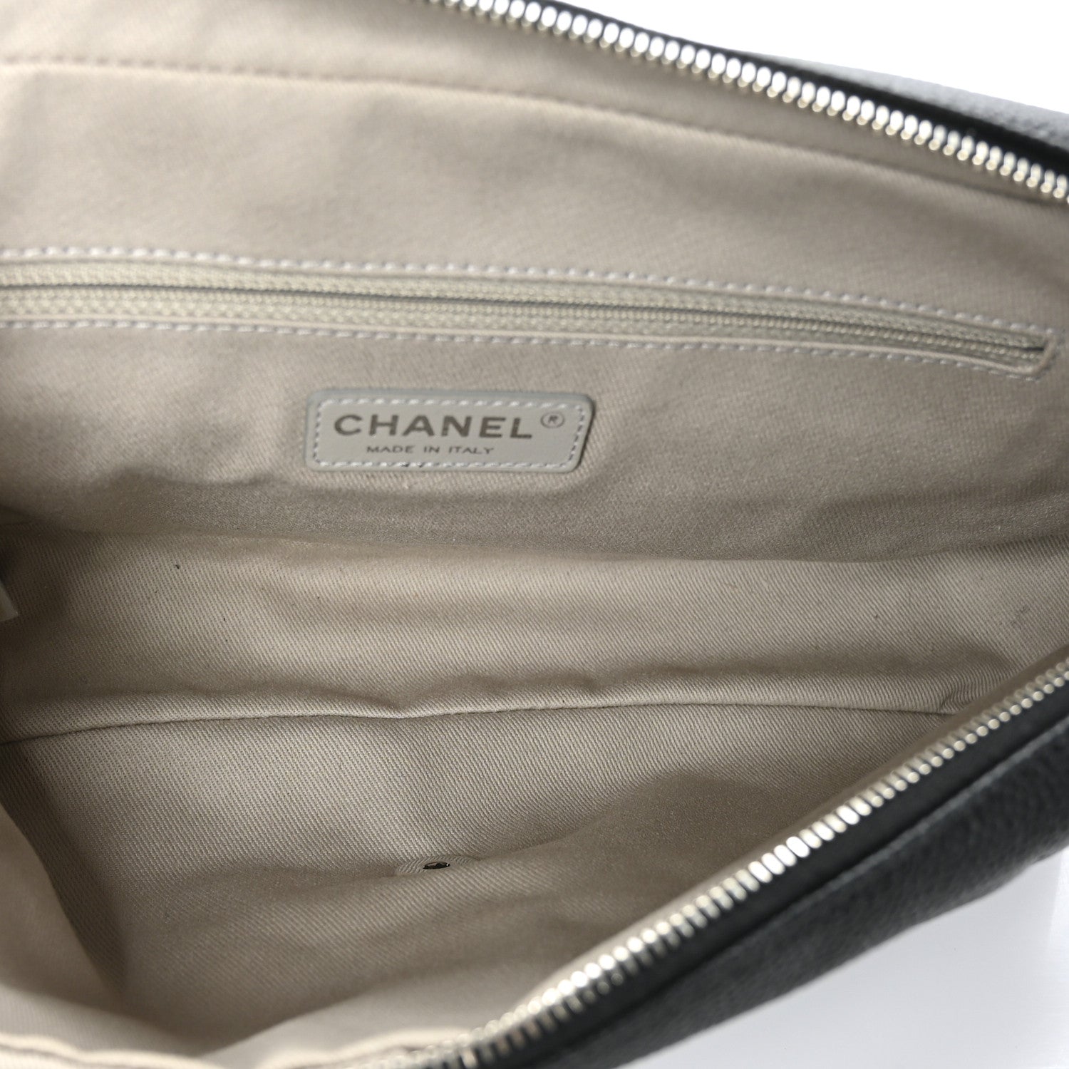 Chanel Caviar Quilted Jumbo Easy Flap Black 5 of 9