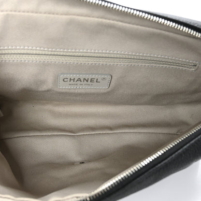 Chanel Caviar Quilted Jumbo Easy Flap Black 5 of 9