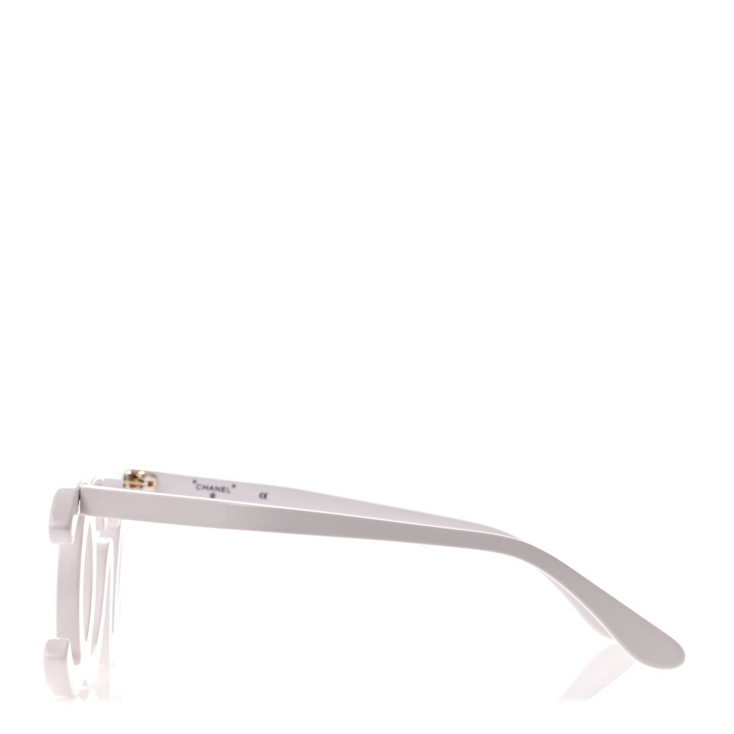 CC Logo Sunglasses White