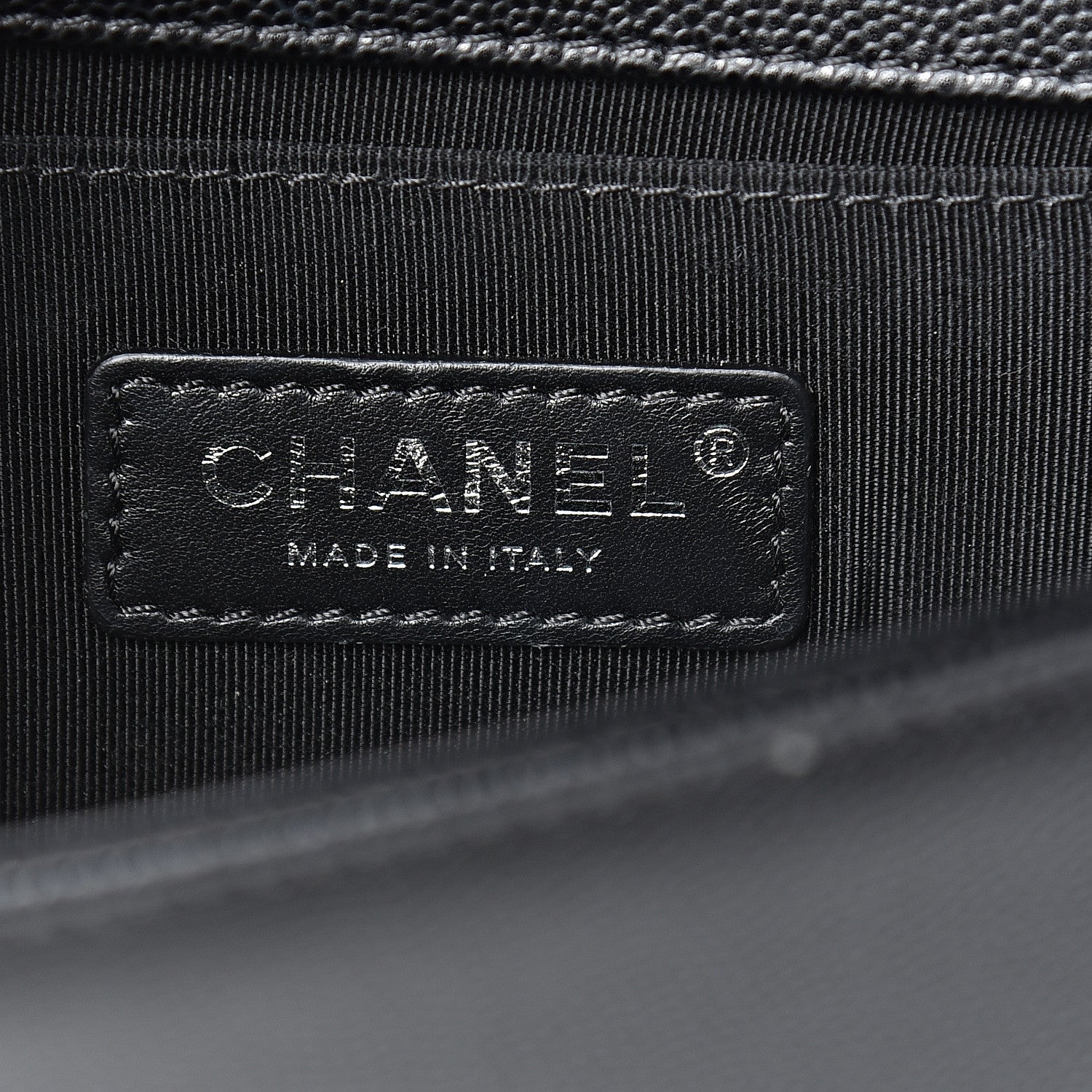 Chanel Caviar Quilted Small Boy Flap Black 6 of 11