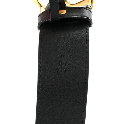 Gucci Calfskin Double G 40mm Belt 65 26 Black 3 of 9