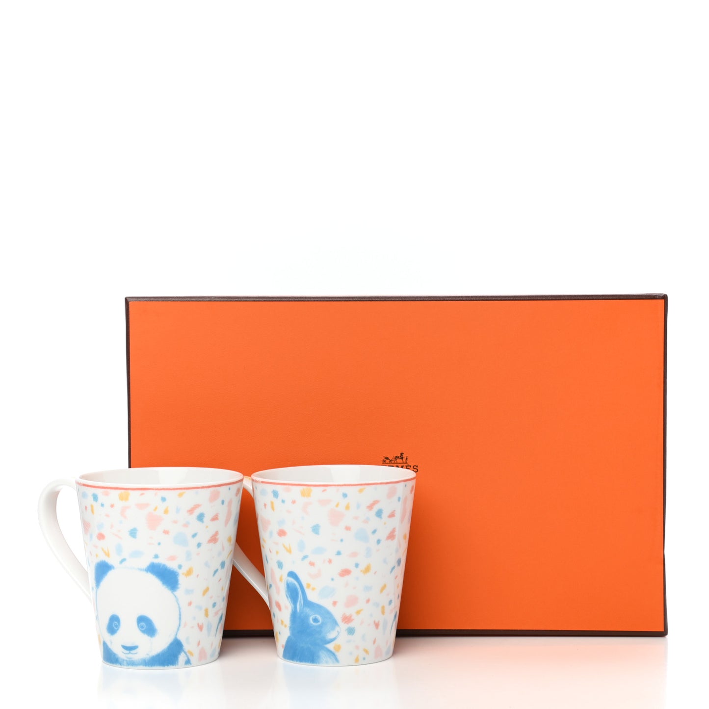 Porcelain Passe-Passe Mug Set of 2