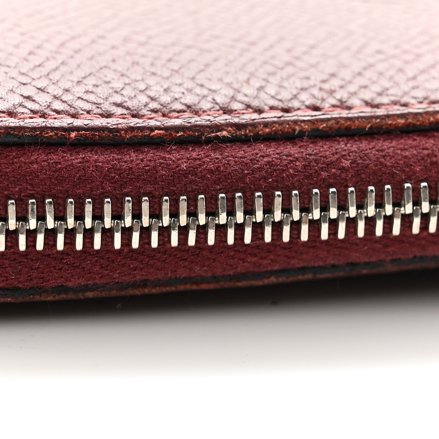 Hermes Epsom Silk'In Compact Wallet Rouge H 11 of 12