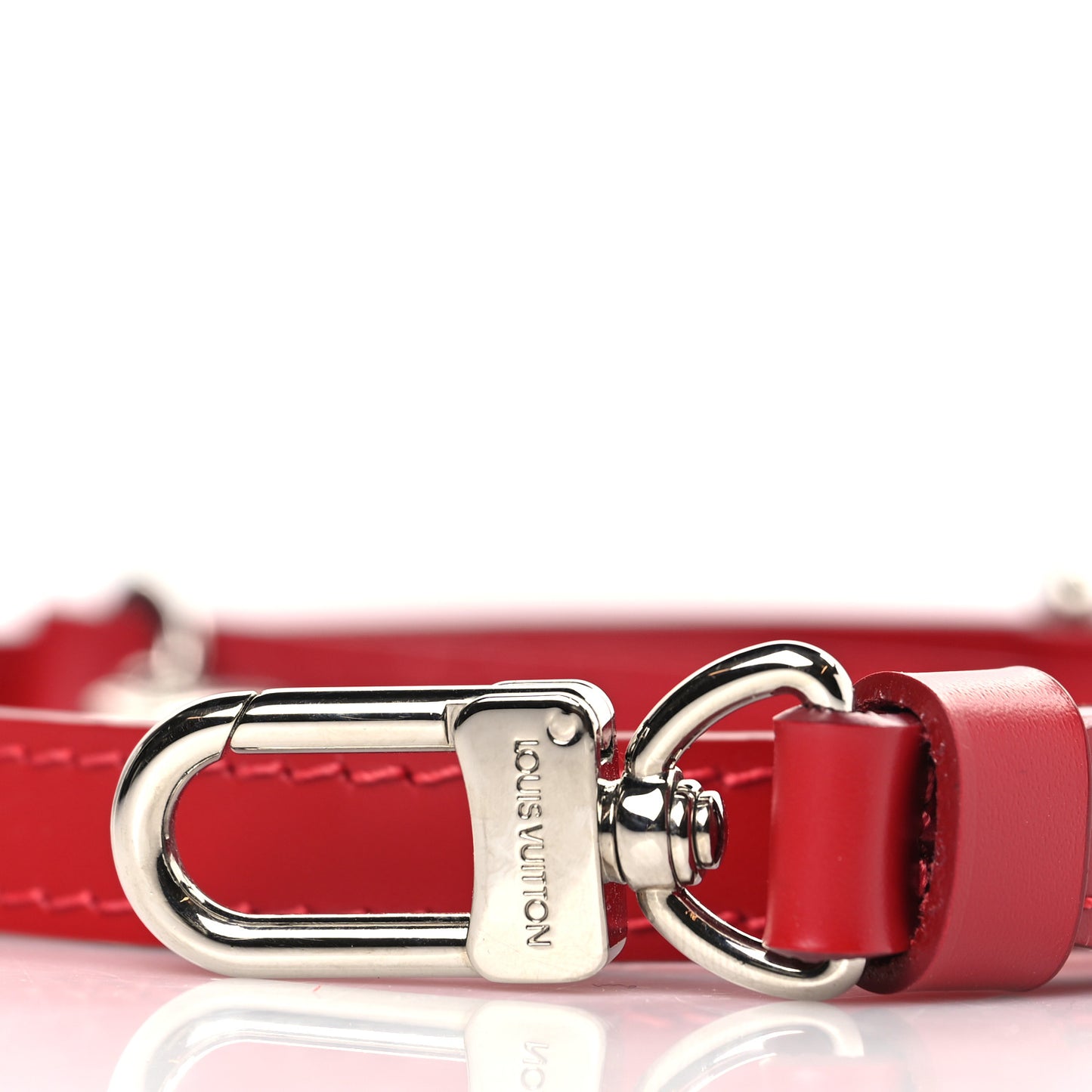 Calfskin 16mm Adjustable Shoulder Strap Red