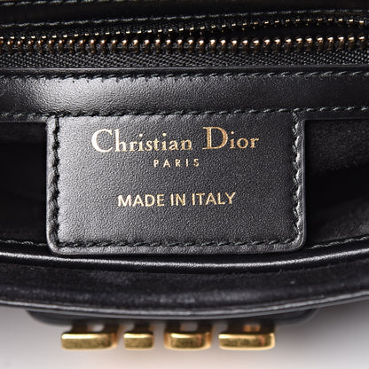 Christian Dior Calfskin Mini D Fence Saddle Bag Black 6 of 12