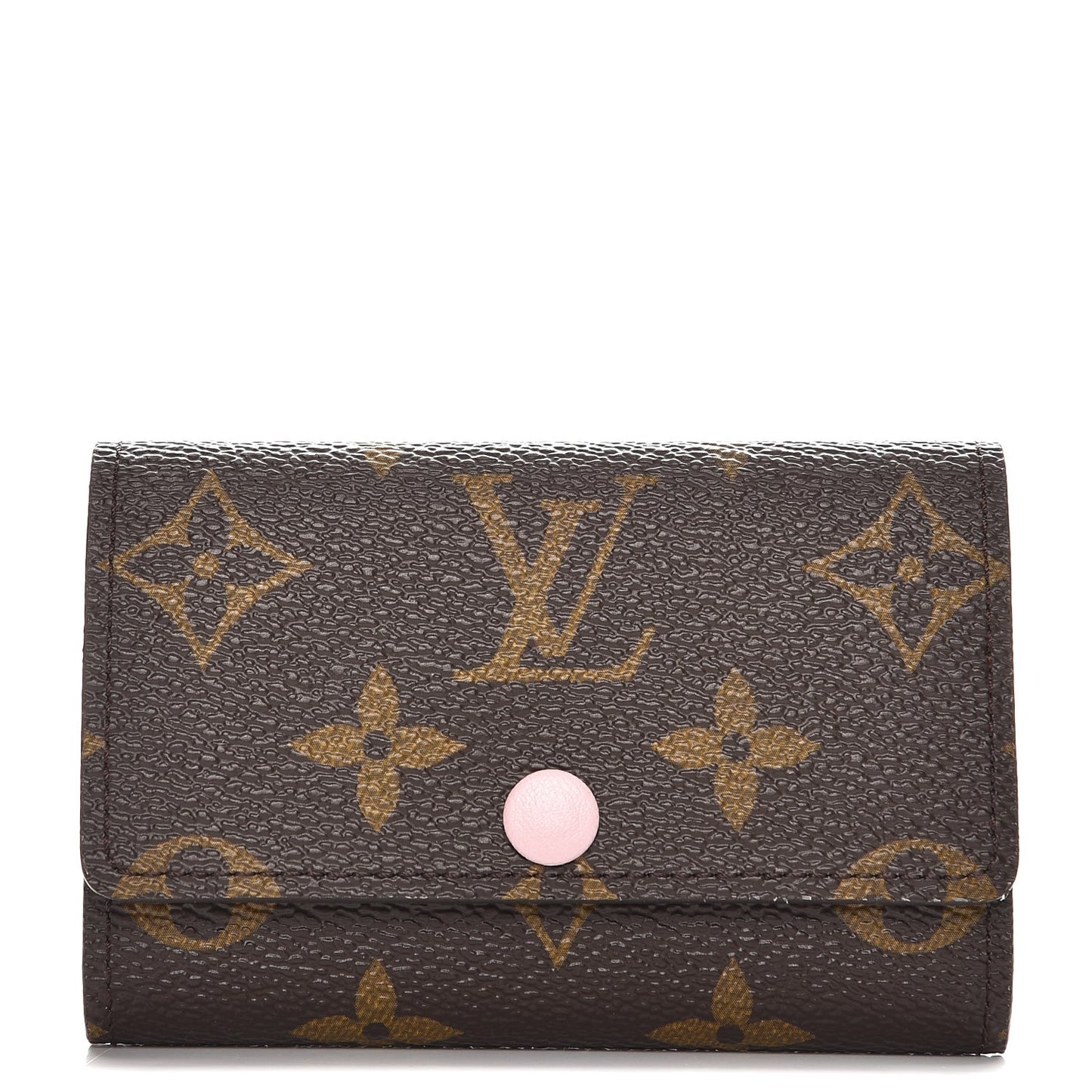 Monogram Multicles 6 Key Holder Rose Ballerine