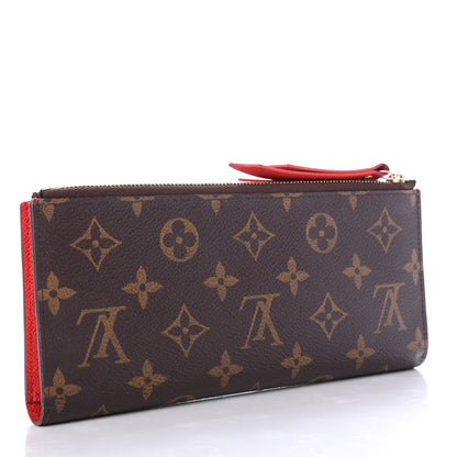 Louis Vuitton Monogram Adele Wallet Coquelicot 3 of 9