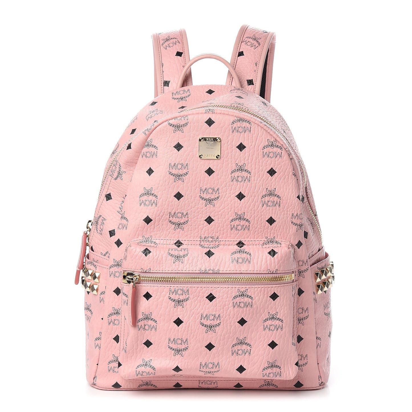 Visetos Small Side Stud Stark Backpack Soft Pink